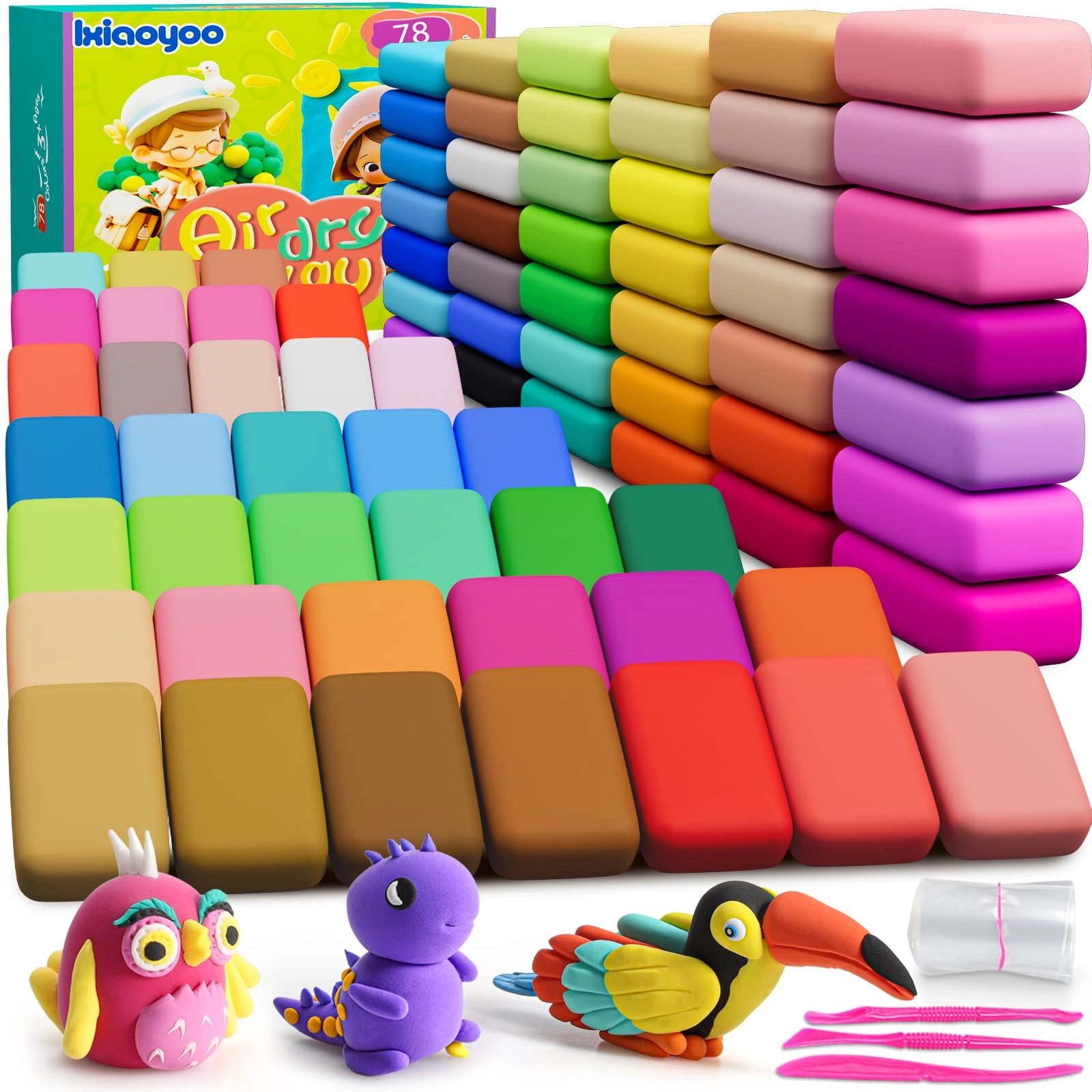 Ixiaoyoo Air Dry Clay