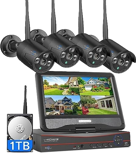 Hiseeu Wireless Security Camera System - 10CH
