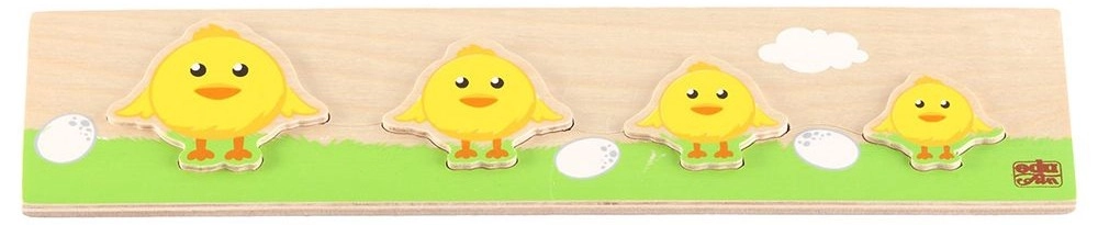 Edu Fun Discover Who is Bigger Chick - 2+ 5 pieces