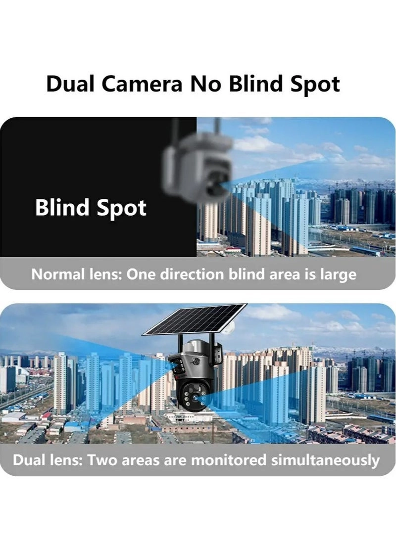 4G Smart Solar Security Camera 8MP
