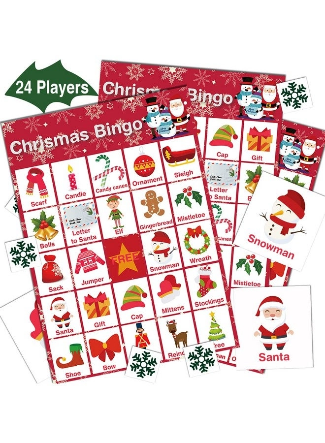 V-Opitos Christmas Bingo Game Cards