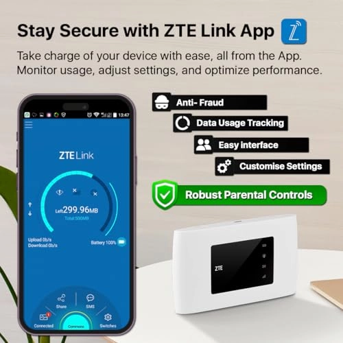U10 - 4G LTE Wi-FI 6 287 Mbps