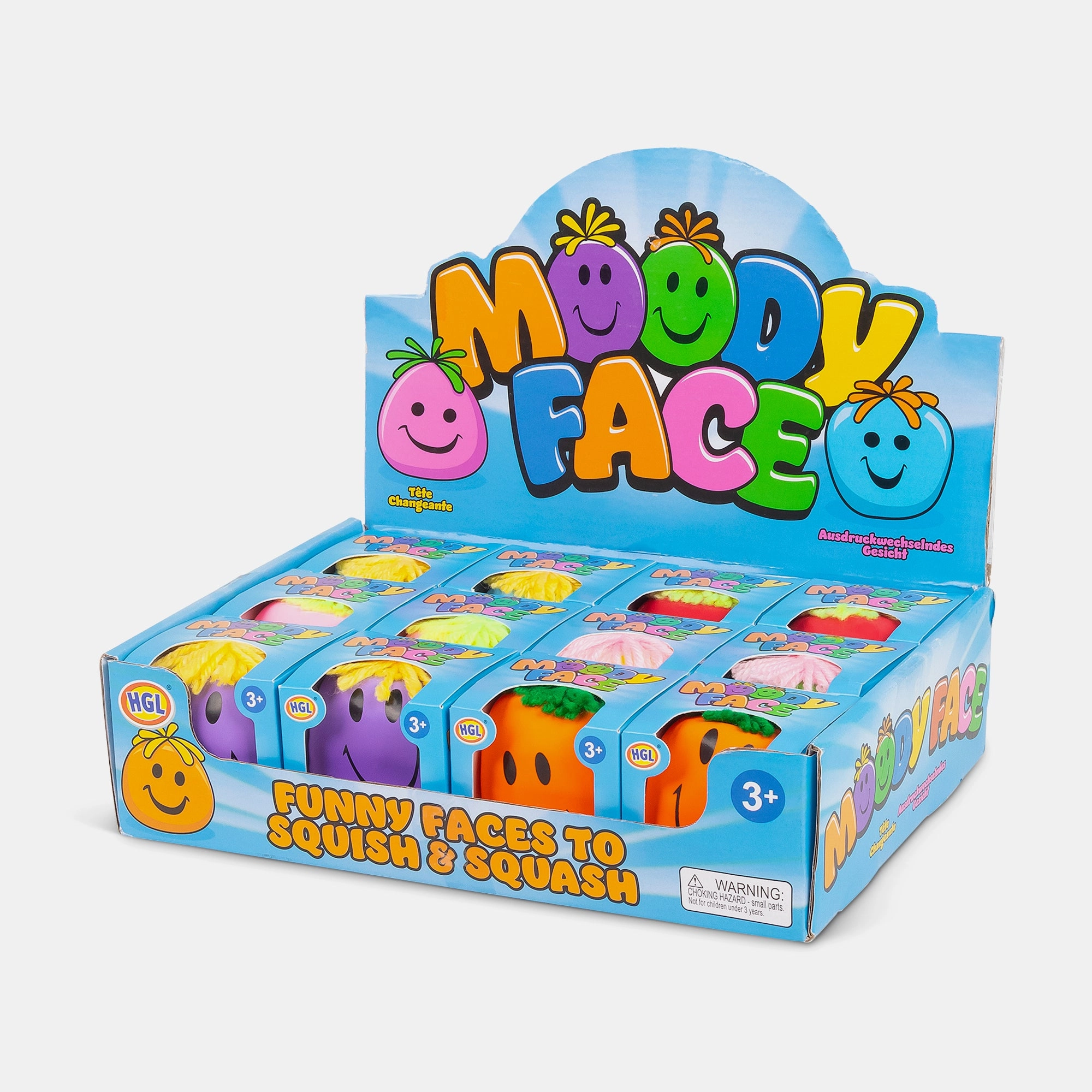 BORDERS Moody Face Assortment - 3+ 1 pieces