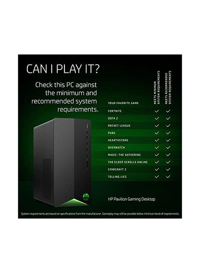 Pavilion Gaming Desktop - Ryzen 5 5600G 8GB 512GB