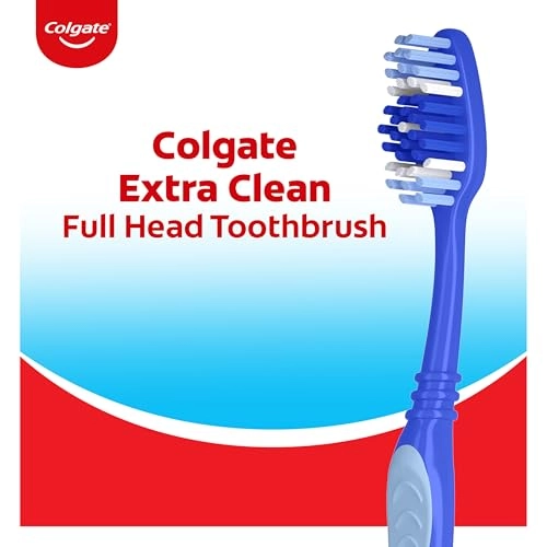 Extra Clean Full Head Toothbrush - Medium 6-Piece Pack