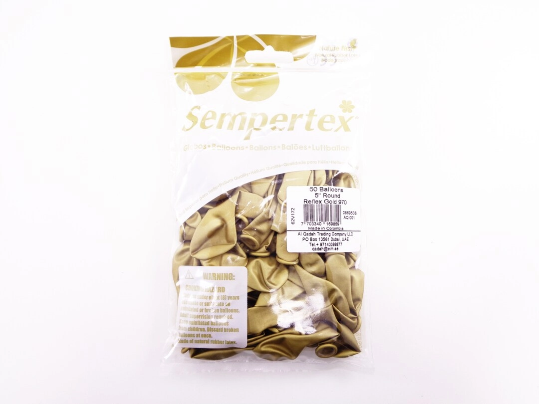 5''Round Balloon - 50 pcs