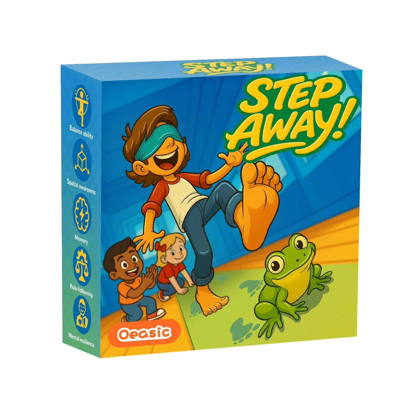 Don't Step in Frogs - Frog Mat Blindfold