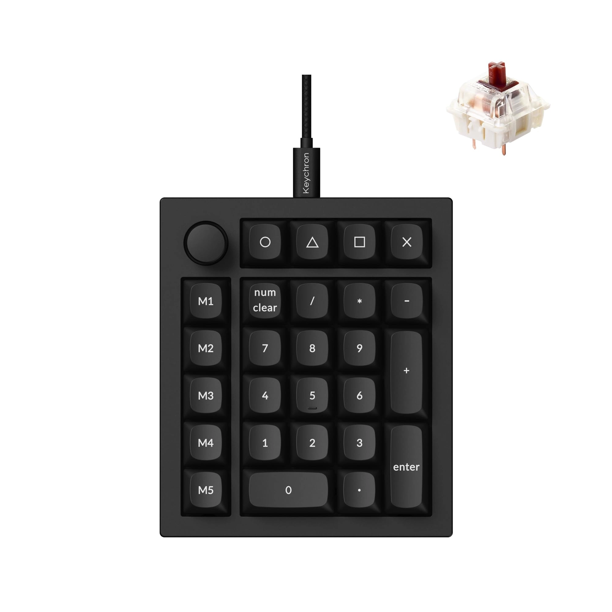 Keychron Q0 Plus - Hot-swap Gateron G Pro Brown Switch