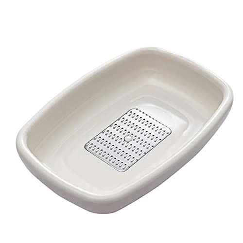 Mini Food Grinder - Portable Hand-Powered White