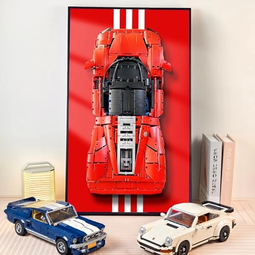 Display Wallboard for Lego Technic Ferrari Daytona SP3 42143