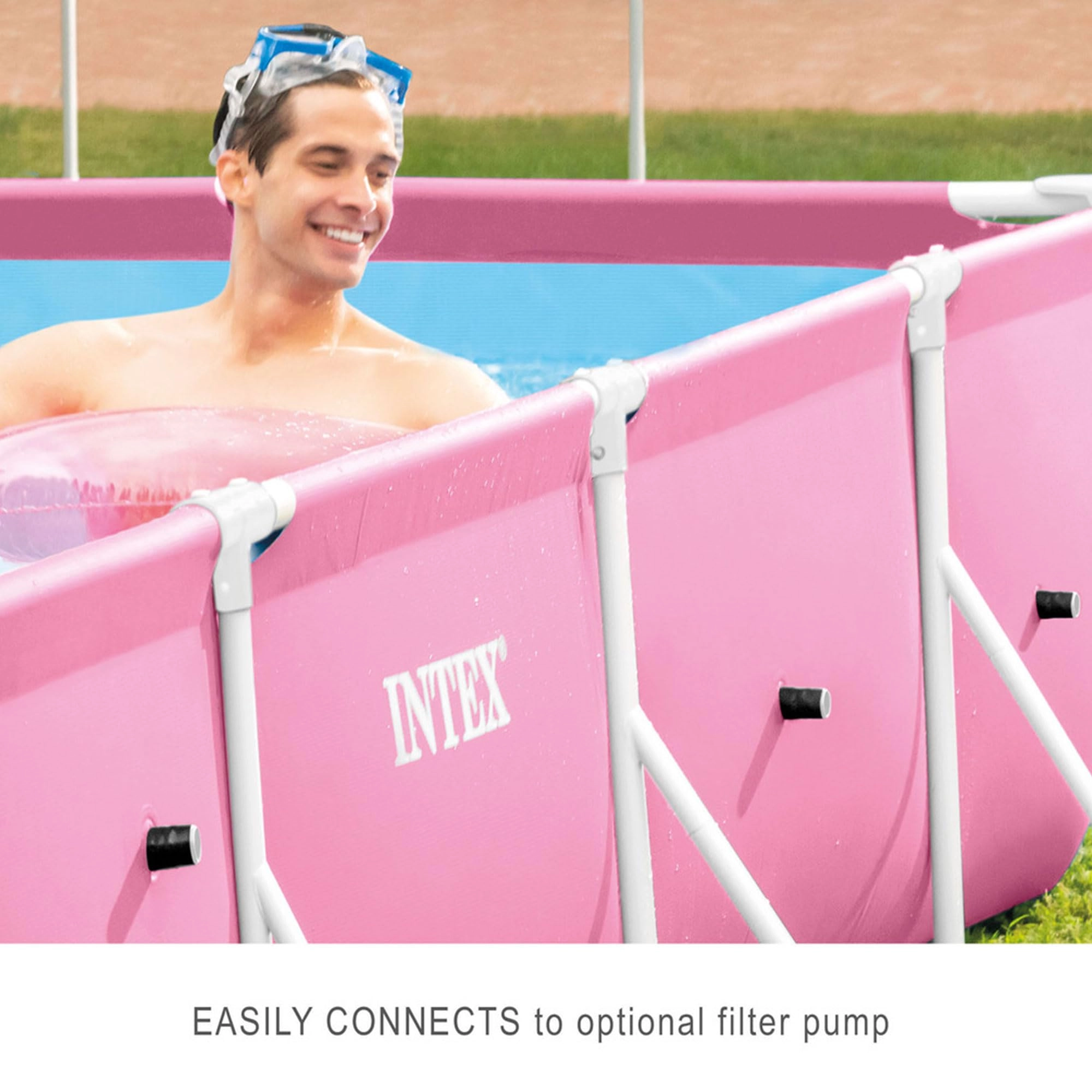 28270EH Rectangular Frame Pool - 1662 Liters