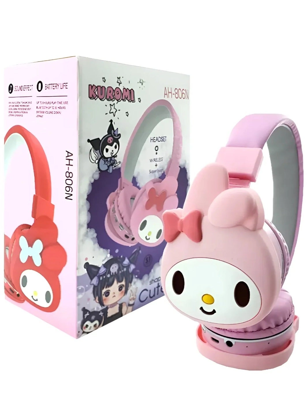 Cartoon Kids Wireless Headphone