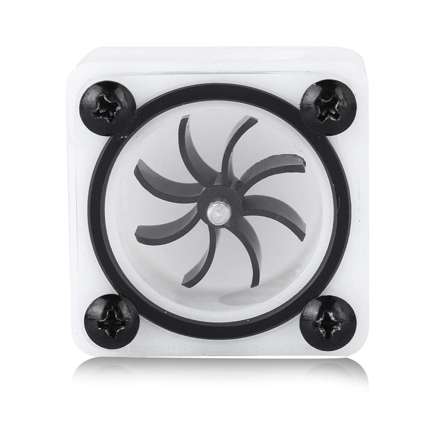 fosa Impeller Water Meter Indicator - G1/4 Thread POM Acrylic Material 2 Way