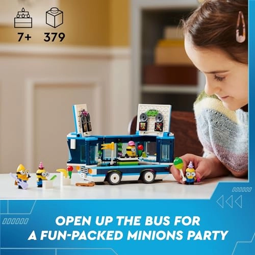 Despicable Me 4 Minions' Music Party Bus (75581)