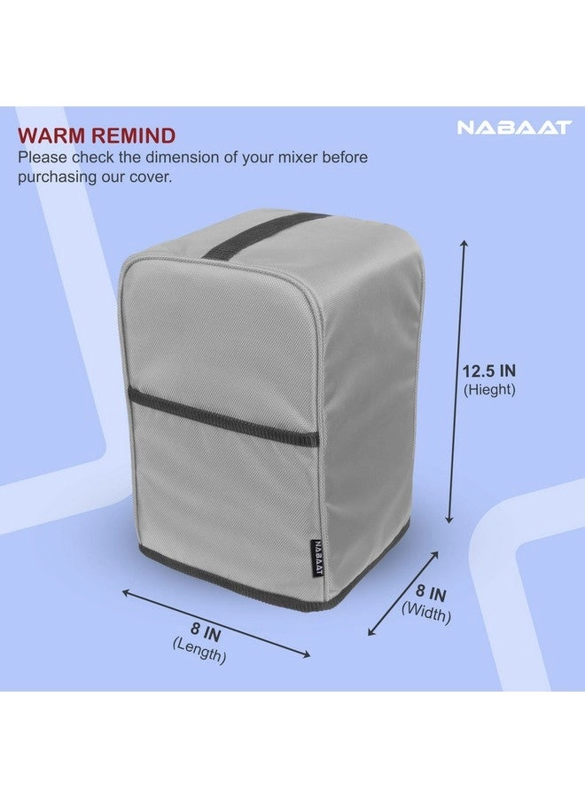 Mixer Grinder Cover - Waterproof Light Grey