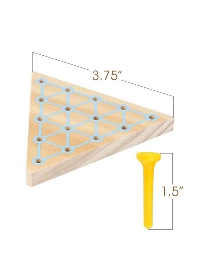 Peg Game Triangle - 2 pieces