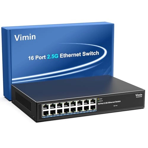 16x2.5G Ethernet Switch - 16-ports