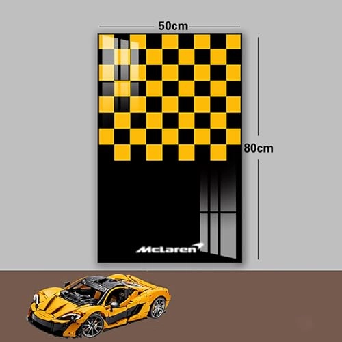 LEGO Technic McLaren P1 (42172) - 50 x 80 cm Wall Whiteboard Style B