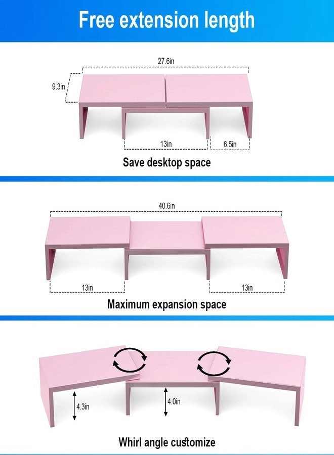 Dual Monitor Stand Riser