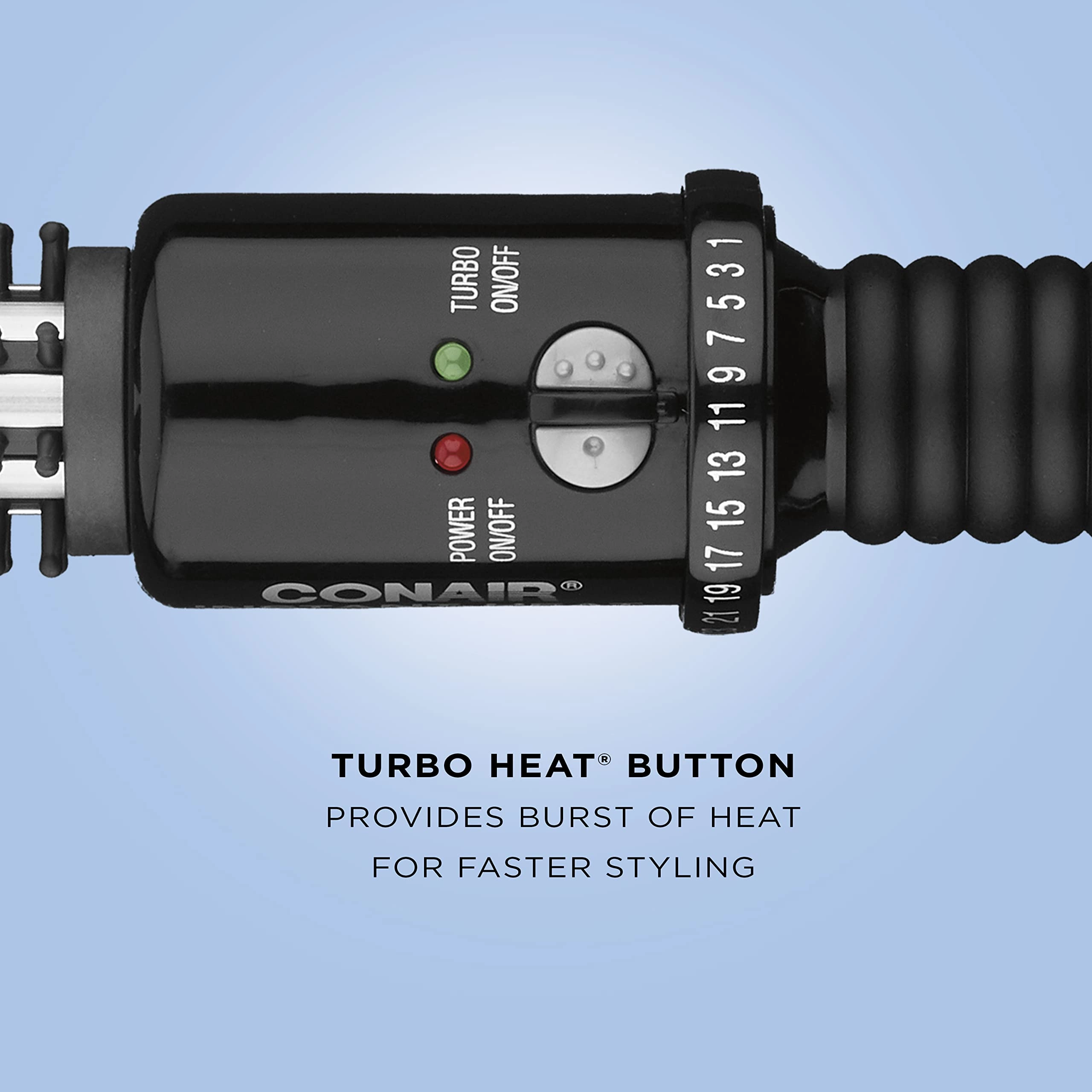 Instant Heat Curling Iron Brush - 3/4-Inch