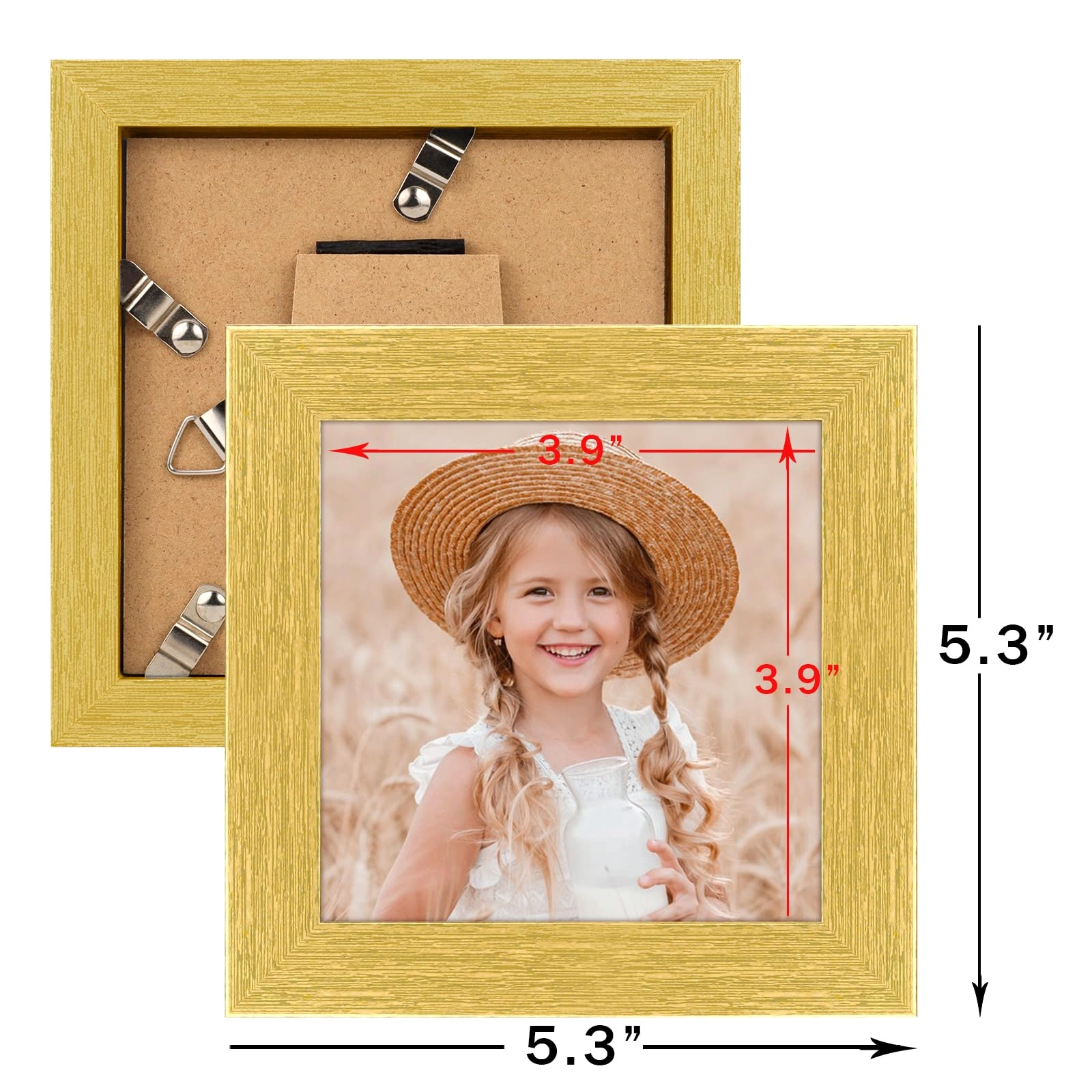 Single Picture Frame - 4x4 1