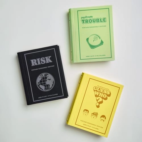 RISK: Vintage Bookshelf Edition + Trouble + Guess Who?