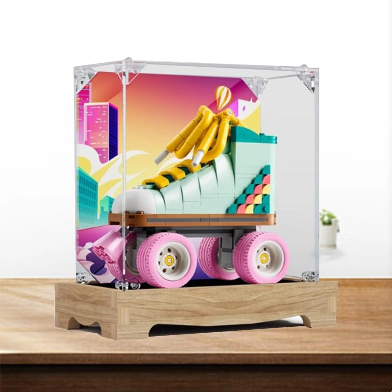 Clear Acrylic Display Case - for 31148 Black Bottom