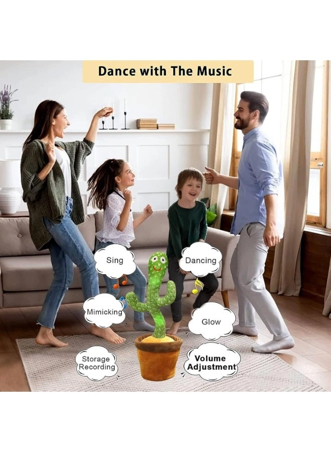 Talking Dancing Cactus Musical Toy