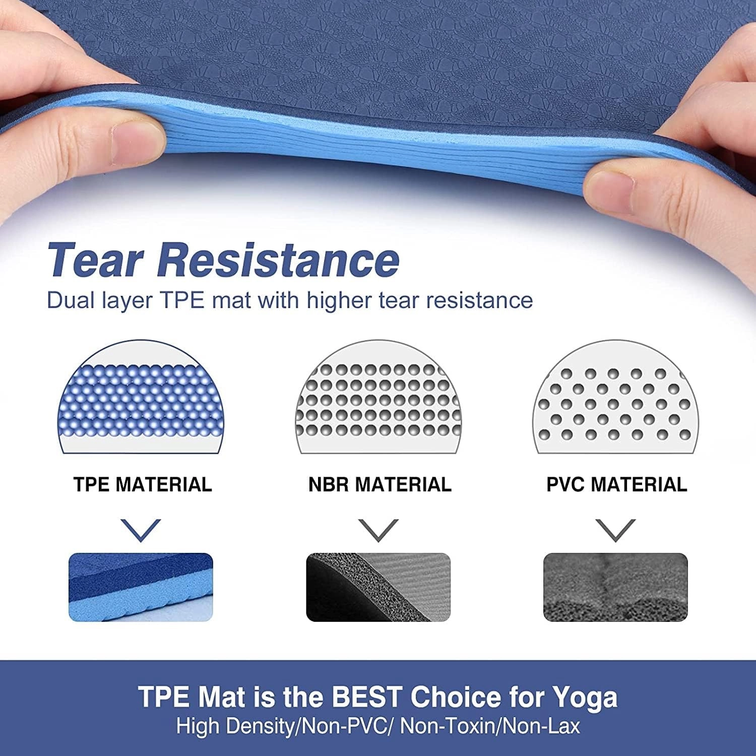 Yoga Mat - TPE 6mm
