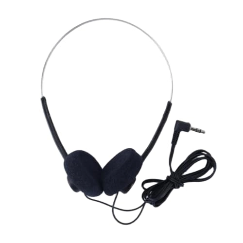 Retro Over-Ear Earphones - Wired Headphone