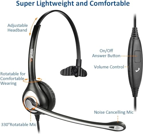 B600M2 - Wired Headset