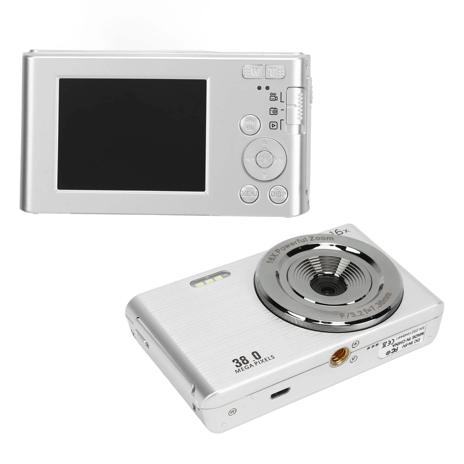 LZECQ Digital Camera - 38MP 1080P