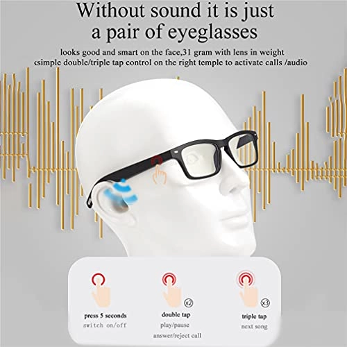 Smart Audio Glasses - Open-ear Bluetooth Waterproof