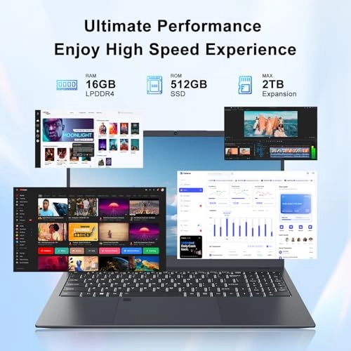 BLNC154-16-512 - 15.6'' N5095 16GB LPDDR4 512GB SSD