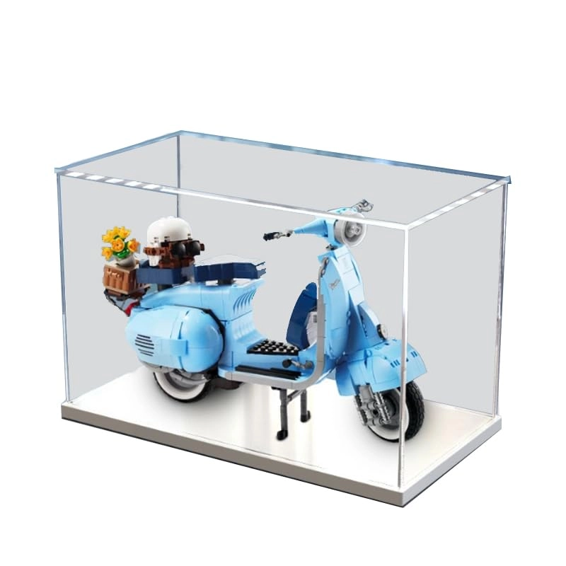 HCAEIOFJ Clear Acrylic Display Case for 10298 - 16.92x7.87x11.81in. Acrylic