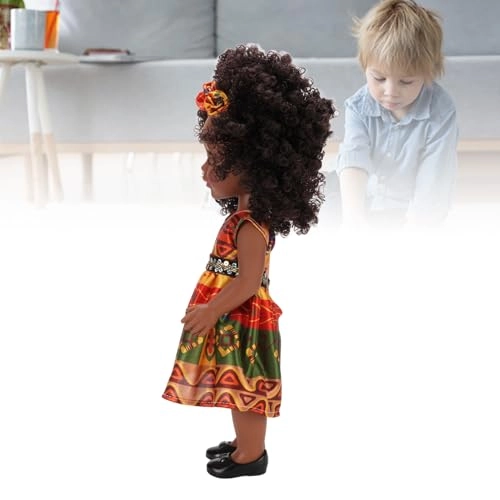 Fashion Doll - 14 Inch Plastic Afro Hair