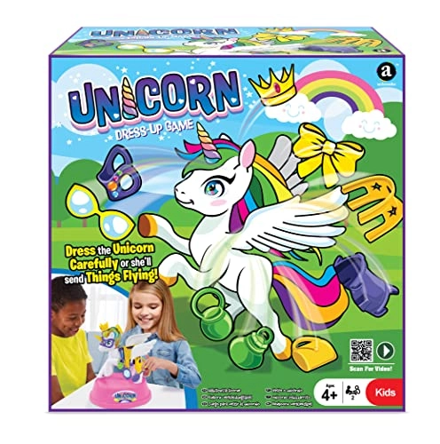 Unicorn Dress-Up Game - English 4 years and up