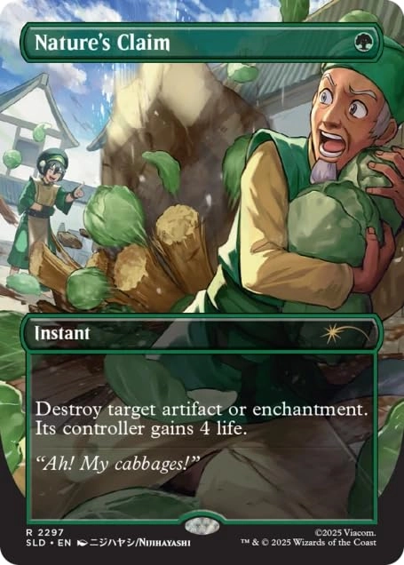 Secret Lair x Avatar: The Last Airbender - My Cabbages! - 5pcs