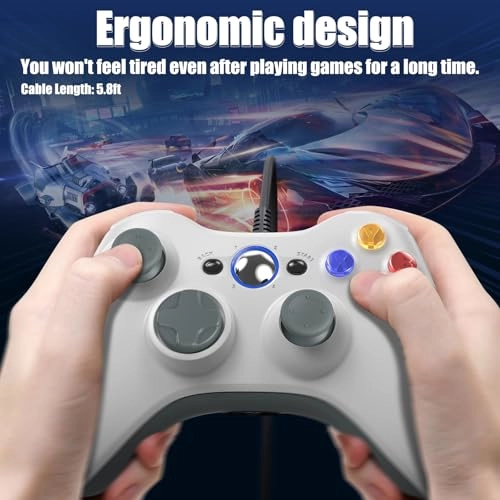 Xbox 360 Controller - White + Black