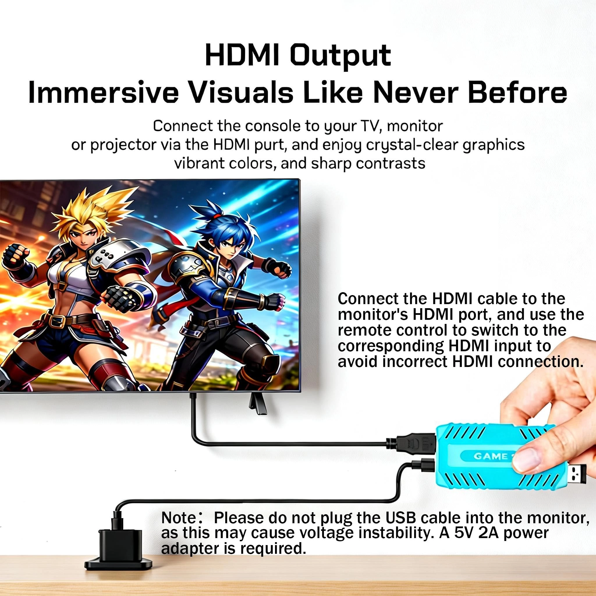 Uwdfh 2026 Gaming Stick Pro - 128GB - Entertainment & Hobby | Allware