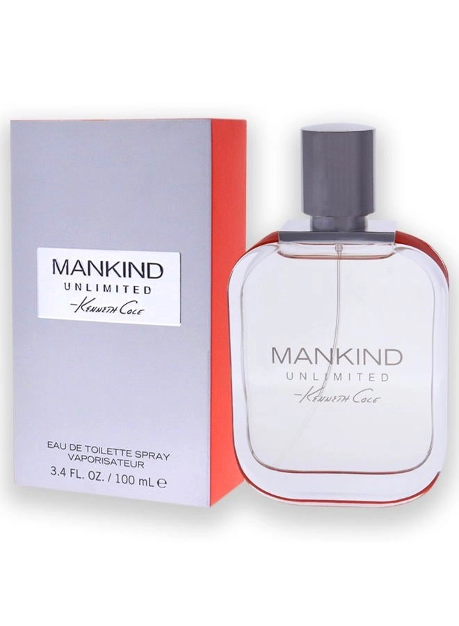 Mankind Unlimited Eau de Toilette 3.4 Fl Oz