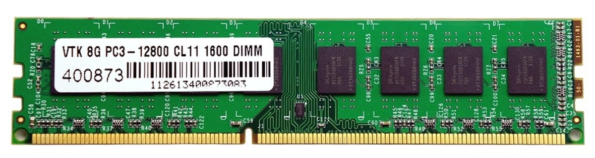 DDR3 DIMM - 8GB 1600 MHz