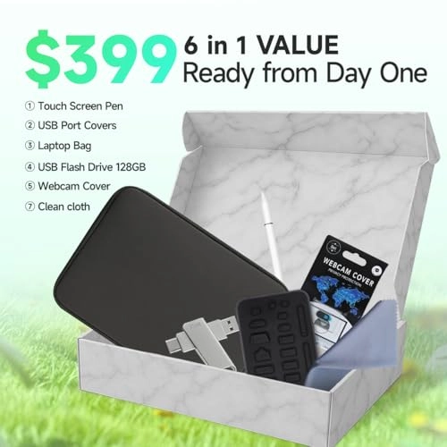 17.3 inch Touchscreen Laptop - Ryzen 5 7430U 32GB DDR4 2TB SSD