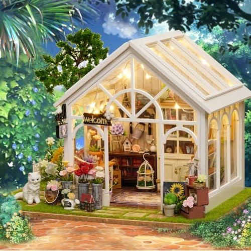 Miniature Dolls House Kits - Sunshine Greenhouse
