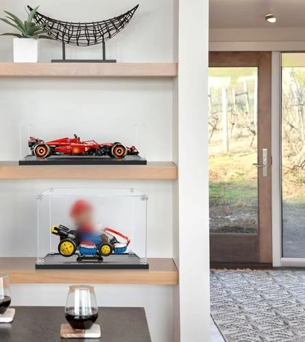 Acrylic Display Case for Lego Mario Kart - Mario & Standard Kart 72037