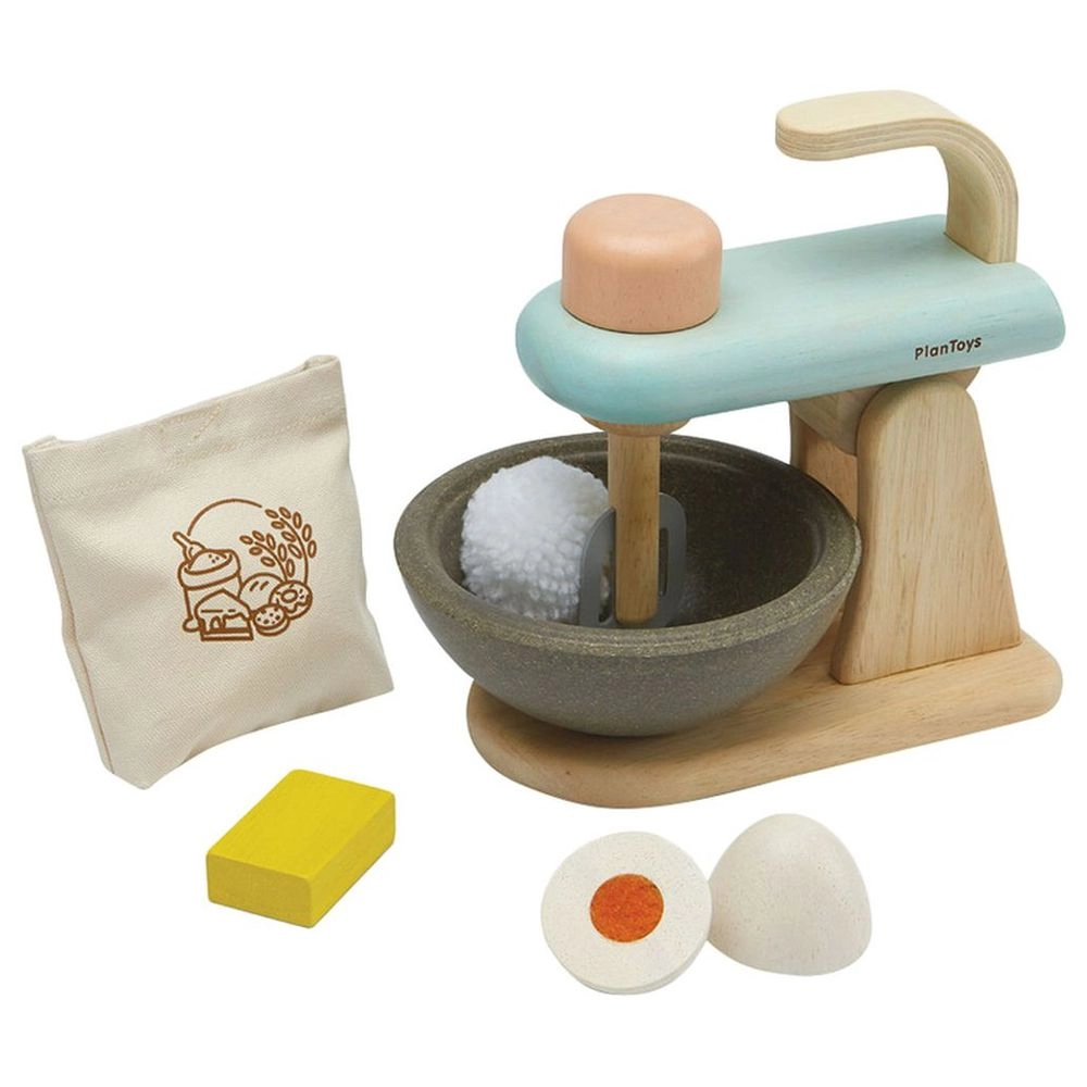 Stand Mixer Set - Wood (3624)