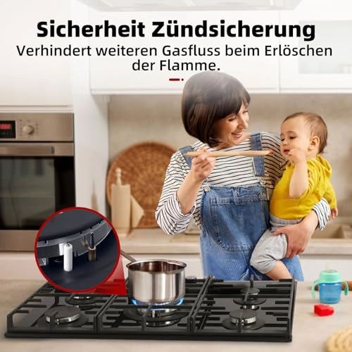 Chef GH2805BG1FC GAS Cooker