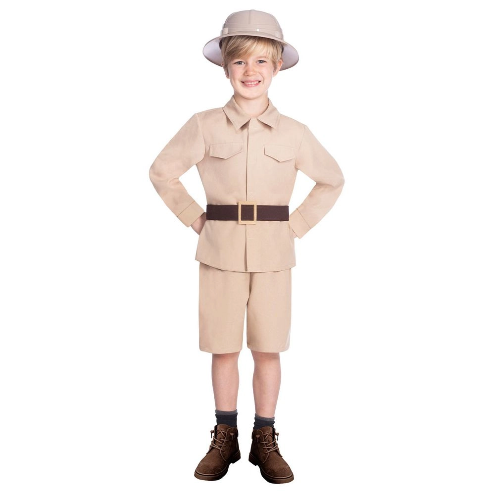 Party Centre Child Safari Costume Set - Child 8-9 Years