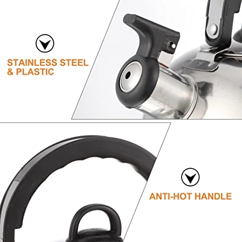 Tea Kettle - 304 stainless steel 1200 milliliter