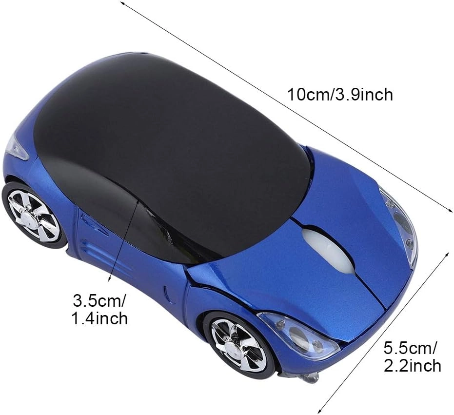 e Sport Car Shaped Wireless Mouse - 2.4G Wireless